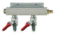 2 Way Manifold, MFL, With Check Valve