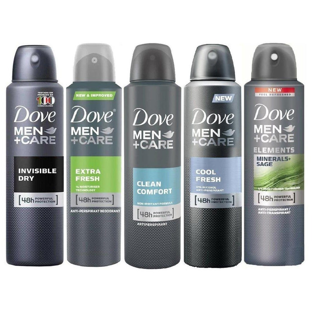 10-Pack: Dove Antiperspirant Spray Deodorant Men