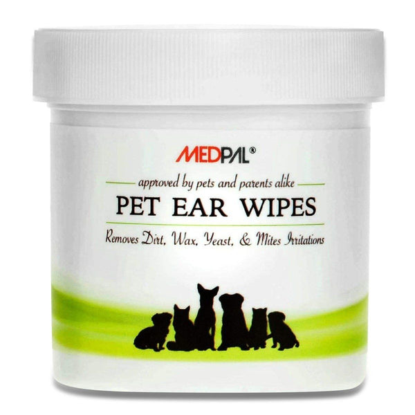 MedPal Cleaning Wipes for Dogs and Cats Prevent Ear Infections Pet Supplies - DailySale