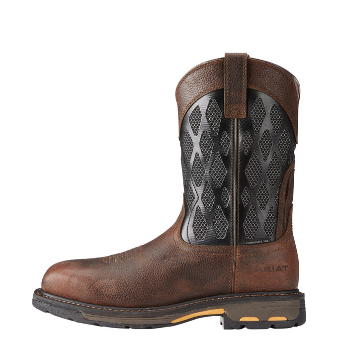 ariat workhog venttek steel toe