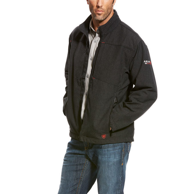 **CLEARANCE Ariat FR fire retardant Black Vernon Jacket 10024027 WATERPROOF & wind resistant SIZES: SMALL, 4XL