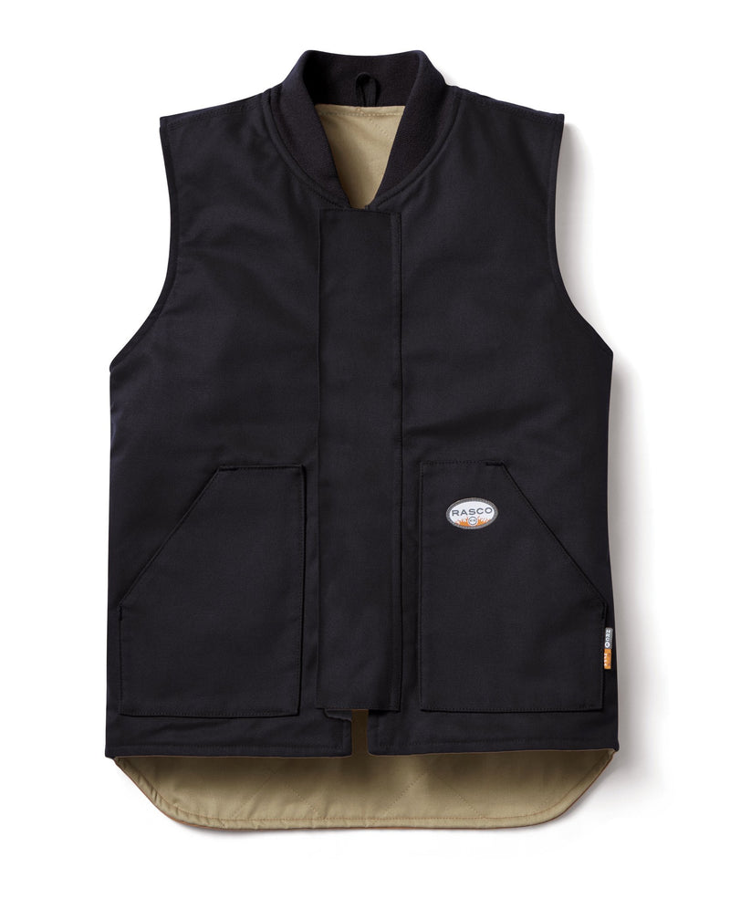 $ CLEARANCE **Rasco FR Work Vest in Black