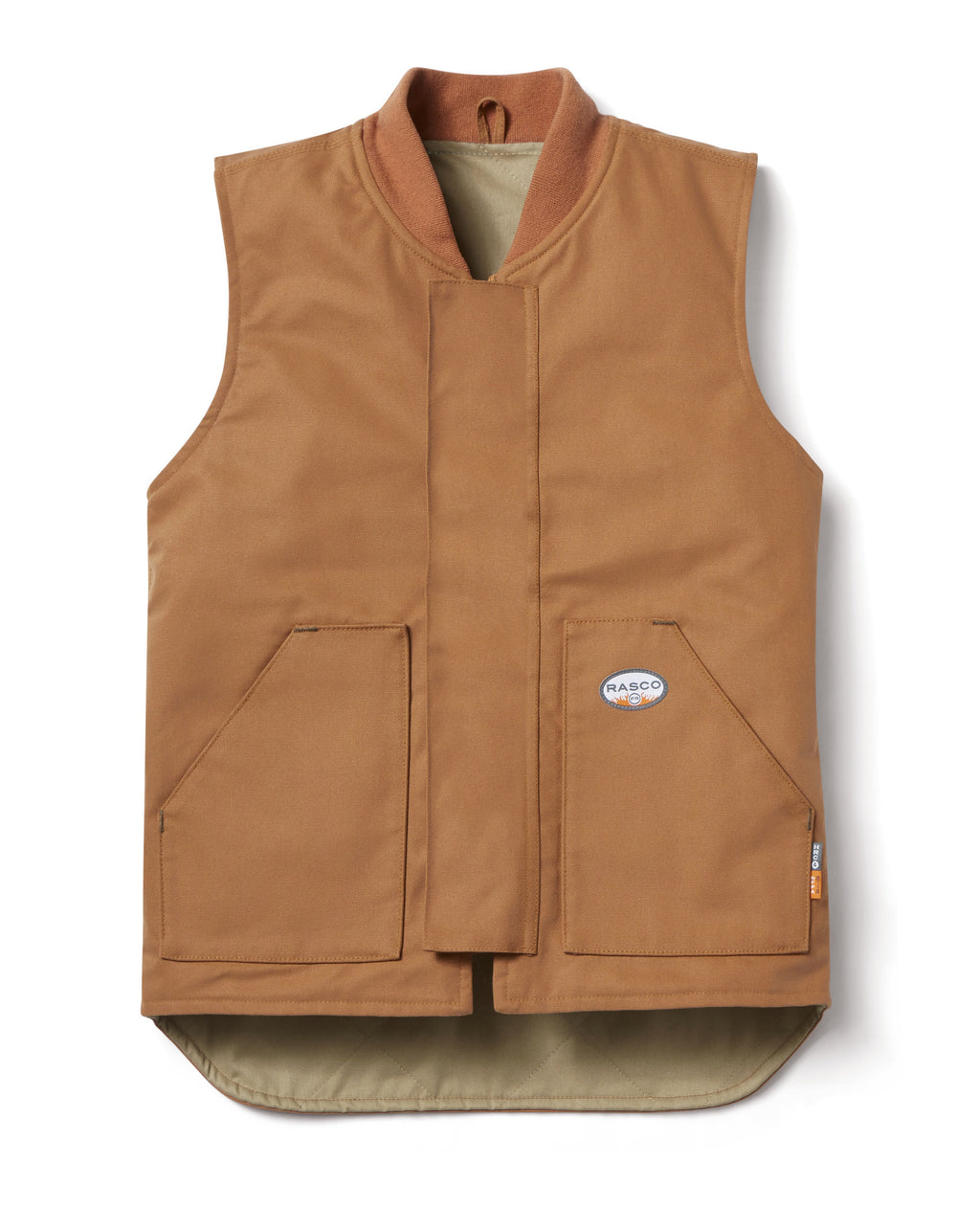 **Rasco FR Work Vest in Brown