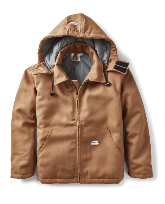 ***New Rasco FR Hooded Jacket in Brown Duck, Black Duck, and Navy Duck