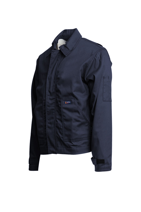 Lapco FR 7 oz. Navy Utility Jacket-100% Cotton