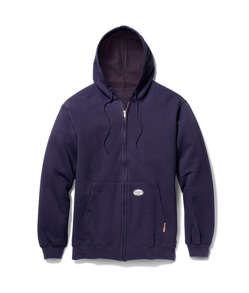 **Rasco FR Hooded Sweatshirt Hoodie ZIP-UP