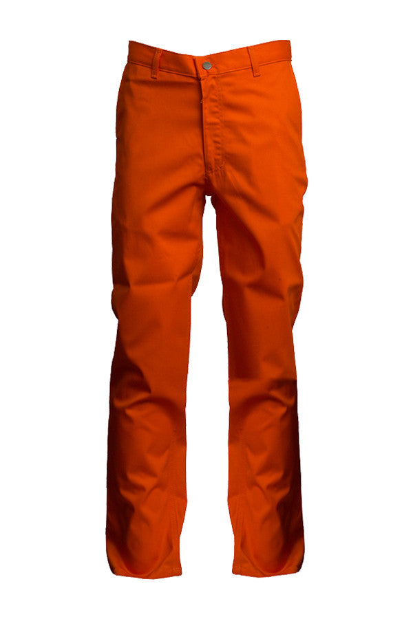 Lapco FR Orange 7 oz Uniform Pants-100% Cotton