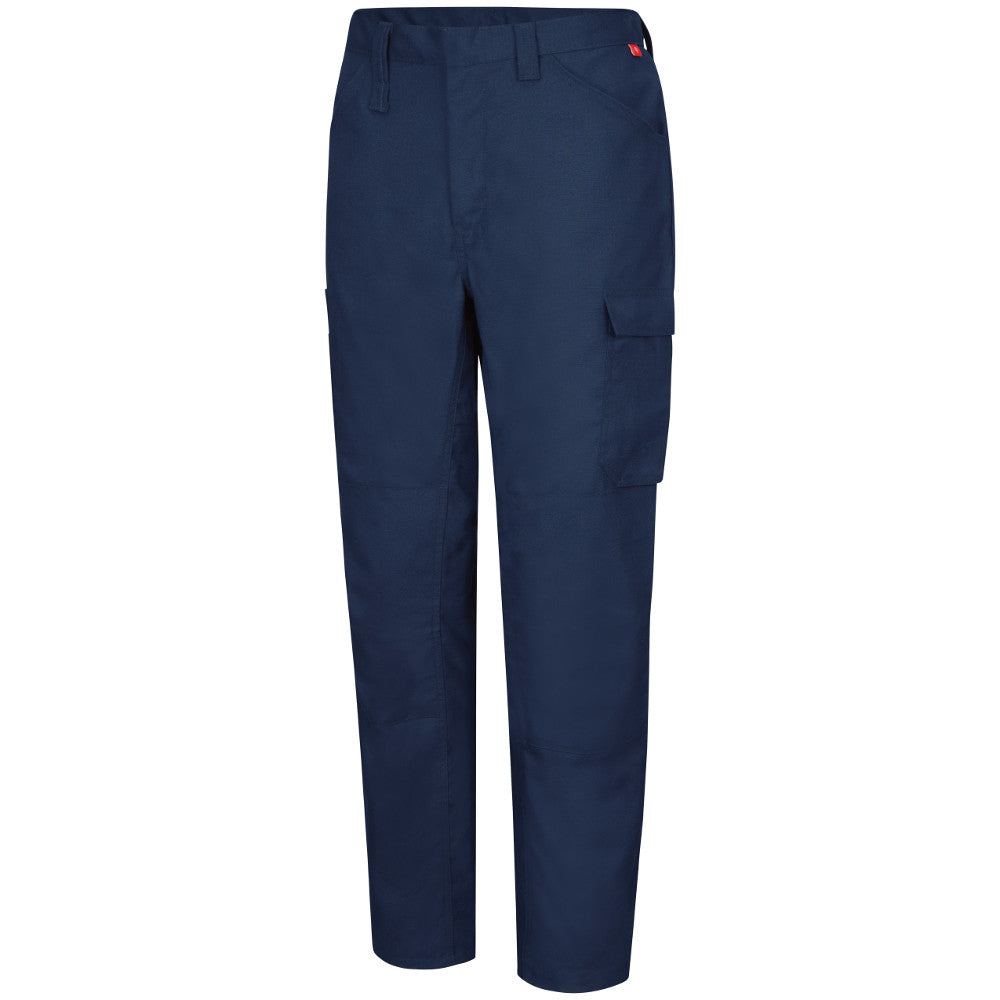 Men's FR Bulwark iQ Comfort Lightweight Pant in Navy QP14NV