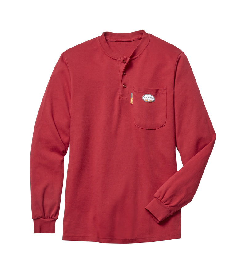 Rasco FR Henley Shirt 6.1 oz in several colors