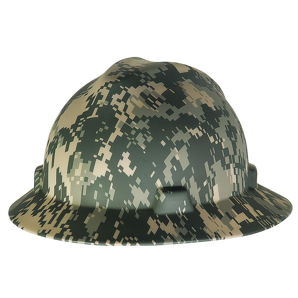 MSA Camouflage Freedom Series™ V-Gard® Polyethylene Cap Style Hard Hat With Fas Trac®
