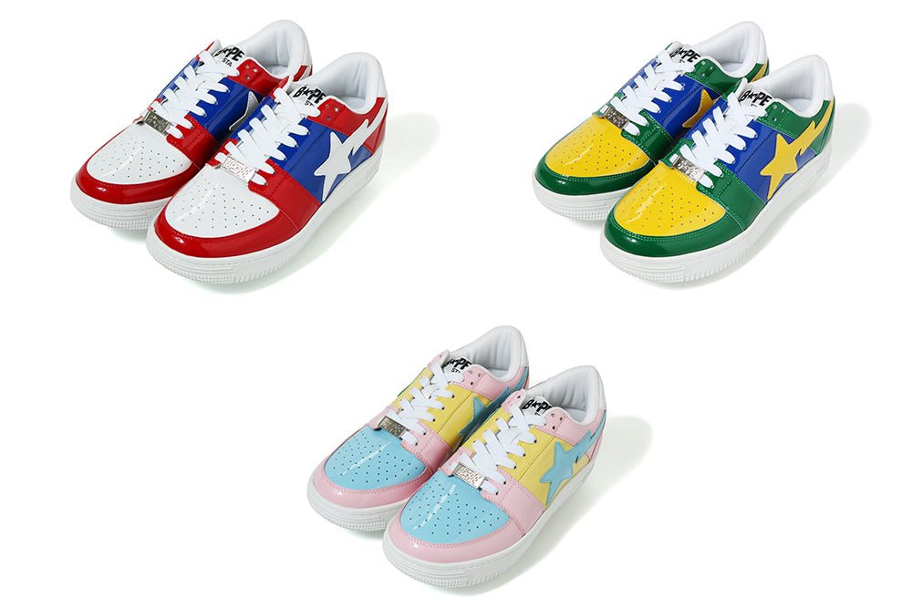 2022新作 Pre Autumn Bapesta low エナメル | www.tegdarco.com