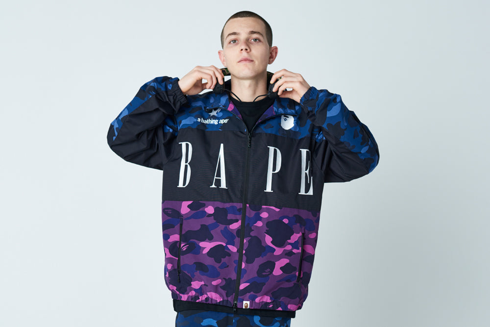 COLOR CAMO TRACK JACKET | bape.com