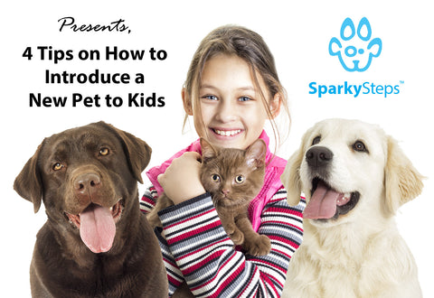 Sparky Steps - 4 Tips on How to Introduce a New Pet to Kids