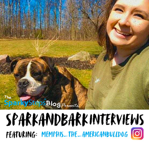 Interview - Memphis_The_AmericanBulldog - Sparky Steps - SPARKandBARK INTERVIEWS
