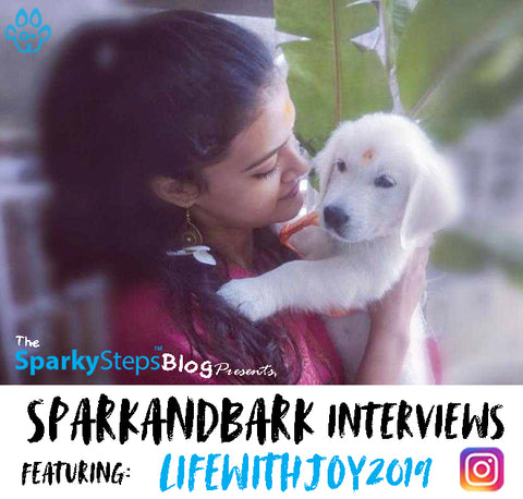 LifeWithJoy2019 - Sparky Steps - SPARKandBARK INTERVIEWS