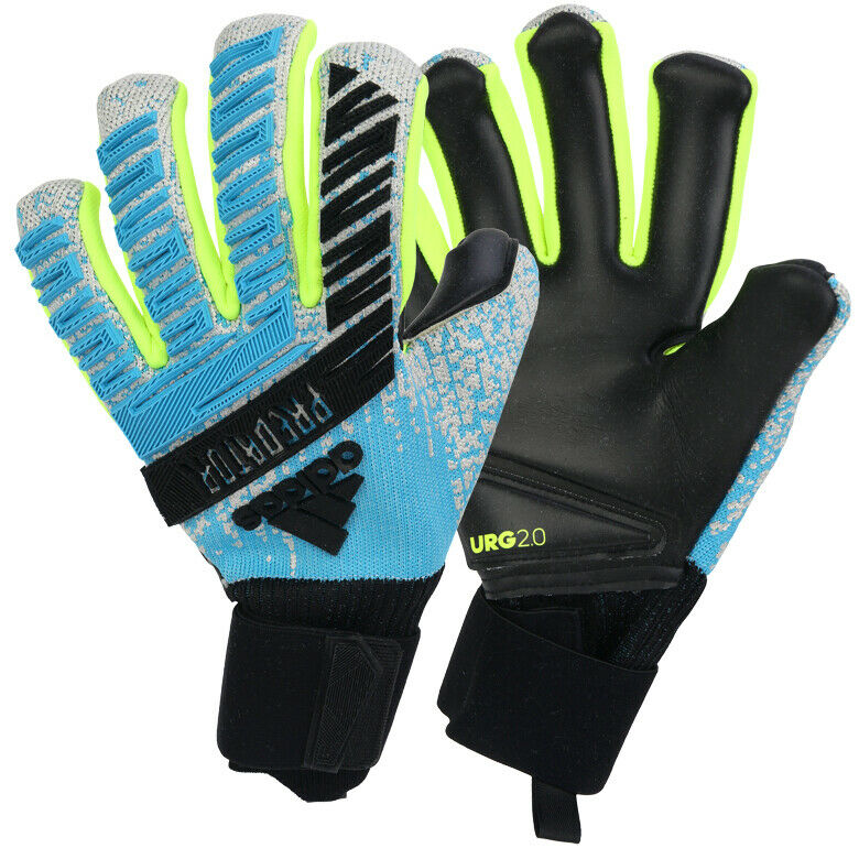 Adidas Predator Pro Fingersave Goalkeeper Gloves GK URG 2.0 Soccer Blu –  Infinity Sports Store