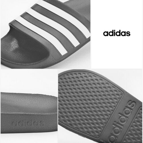 adidas slides gray