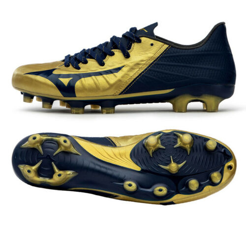 navy and gold football cleats