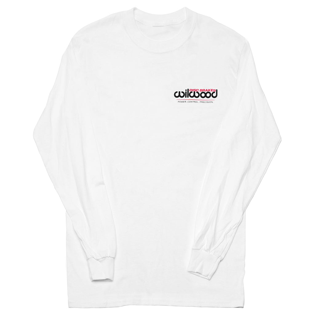 T Shirt Long Sleeve White Wilwood Store