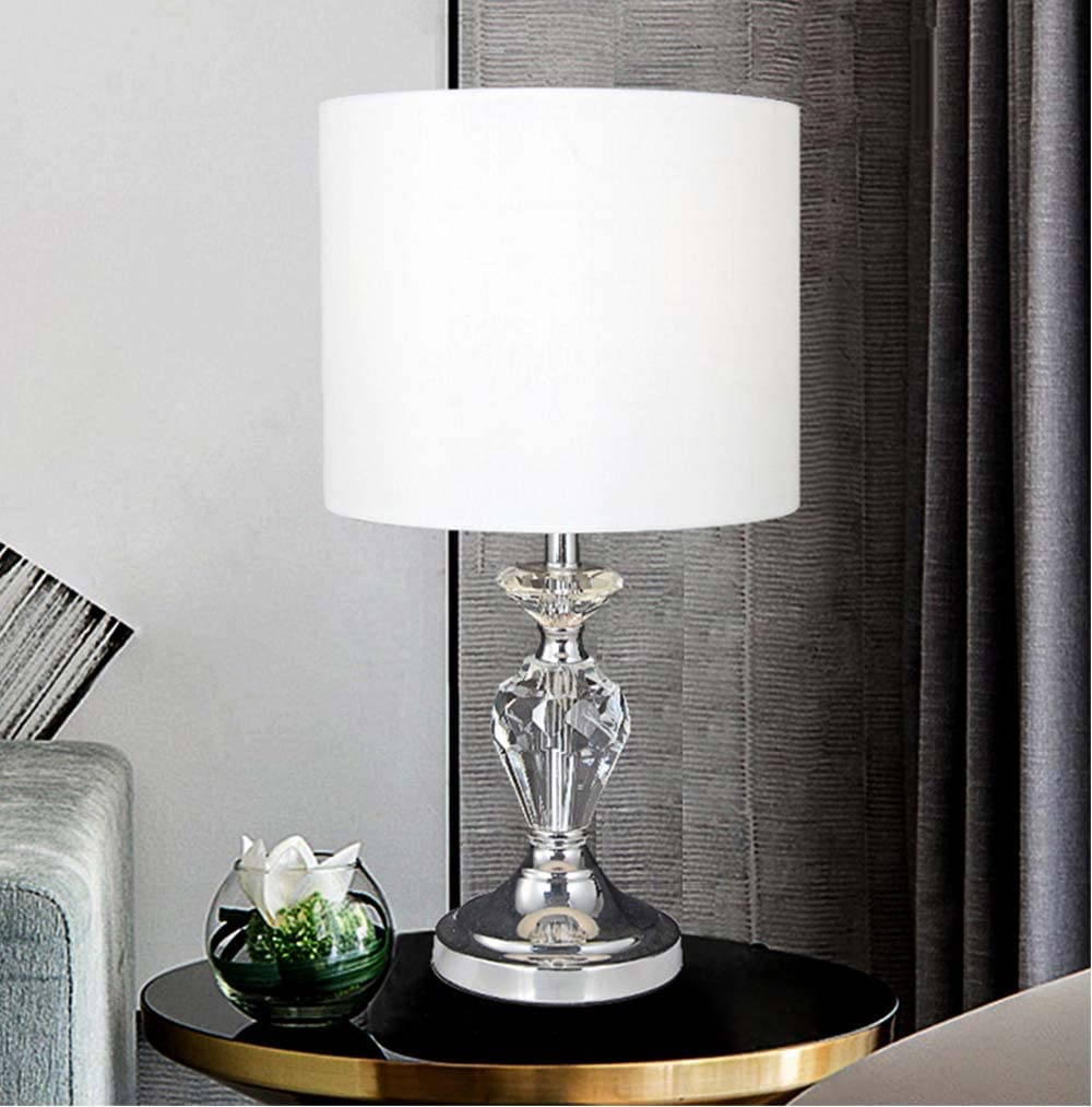 modern chrome bedside lamps