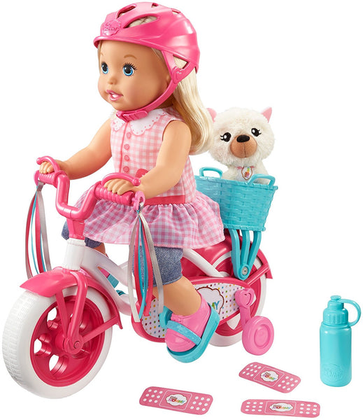 little mommy learn to ride doll