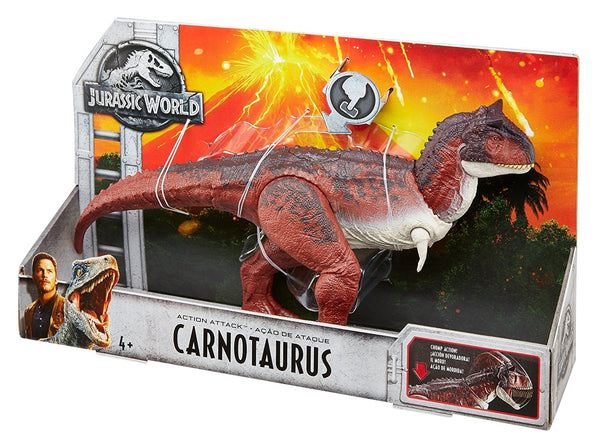 jurassic world action attack carnotaurus