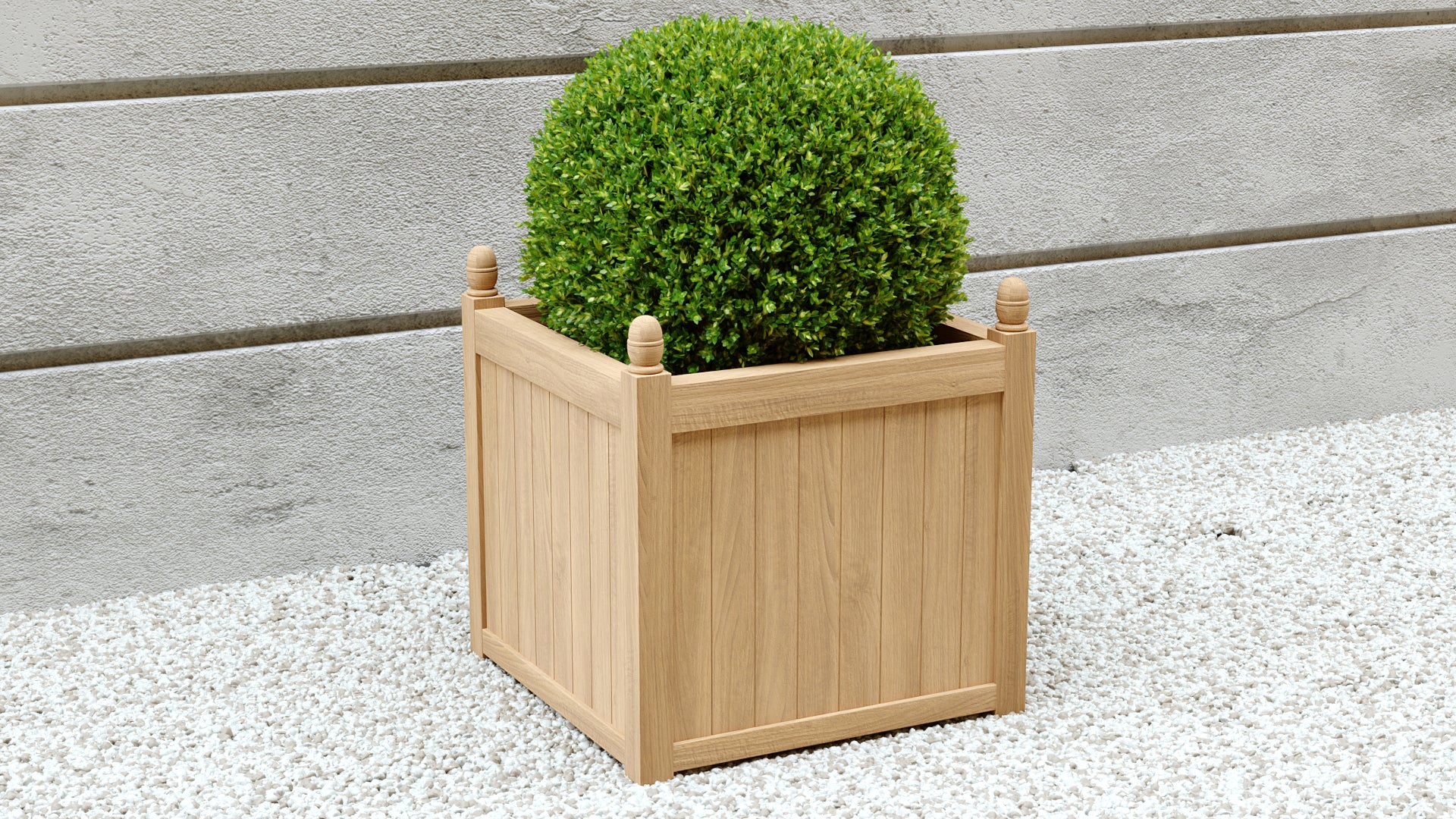 Showcase Your Plants With Teak Patio Planters