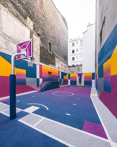 Pigalle Paris Basketball Court