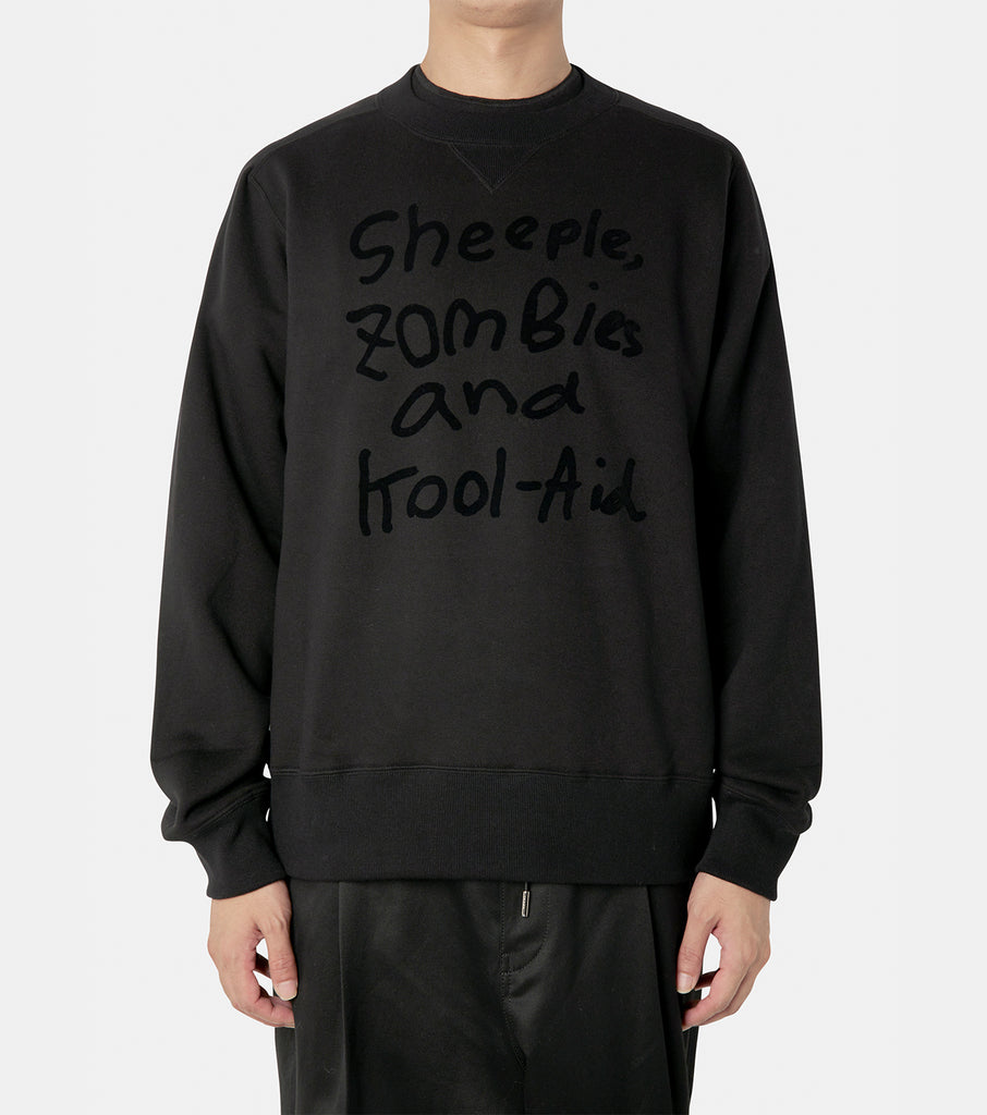 sacai MADSAKI Flock Print Pullover 2-