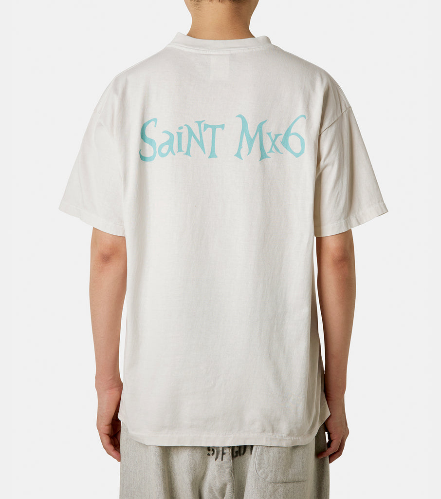 SAINT Mxxxxxx DISNEY SS TEE WHITE QN | labiela.com