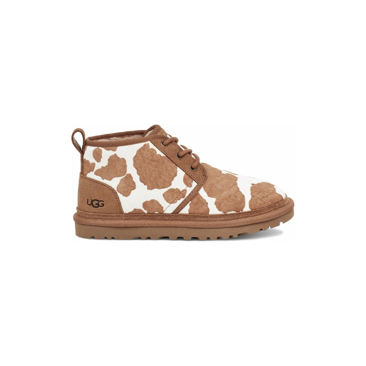 UGG Women's Neumel Cow Print Boot in Mesa/Sand