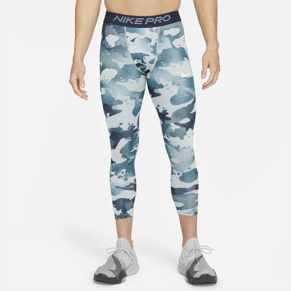 Nike Pro Pumice/Platinum Camo Leggings