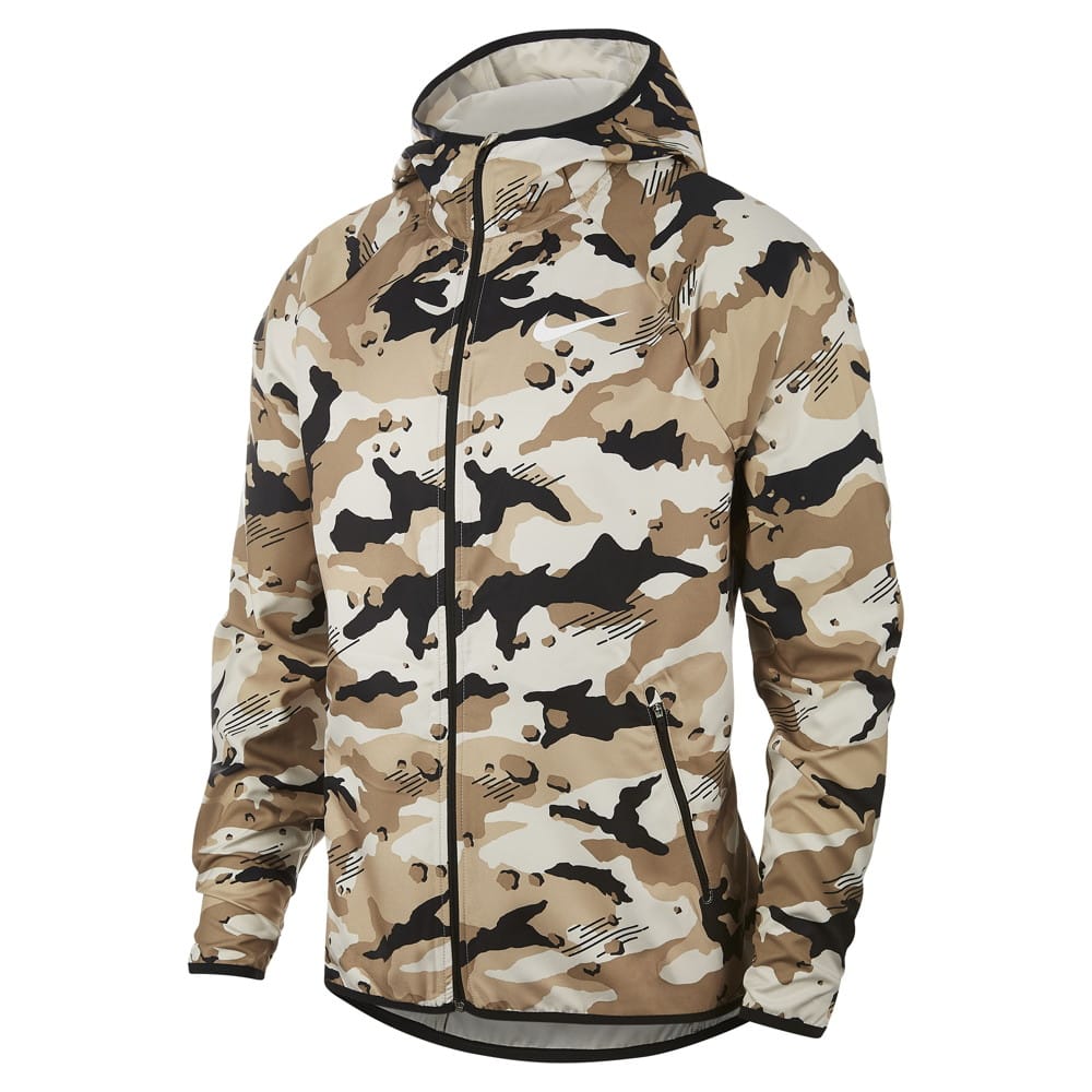 nike woven camo jacket