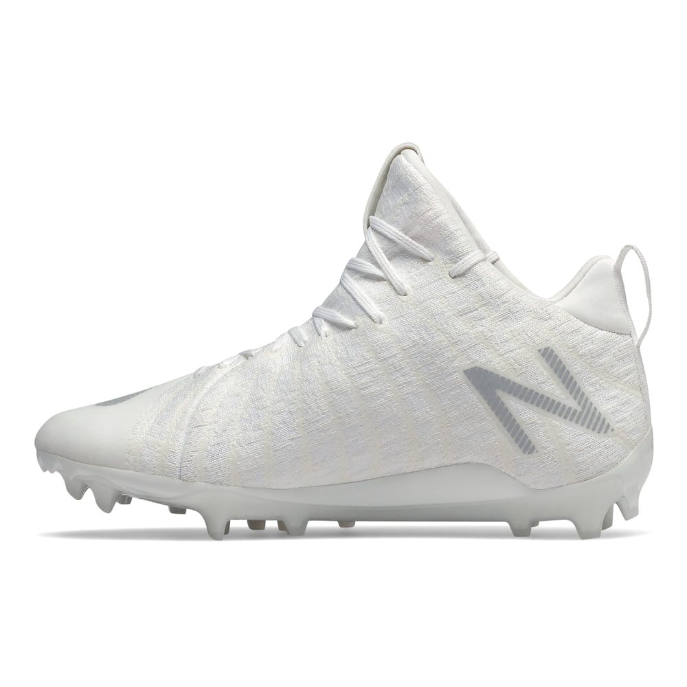 all white new balance lacrosse cleats