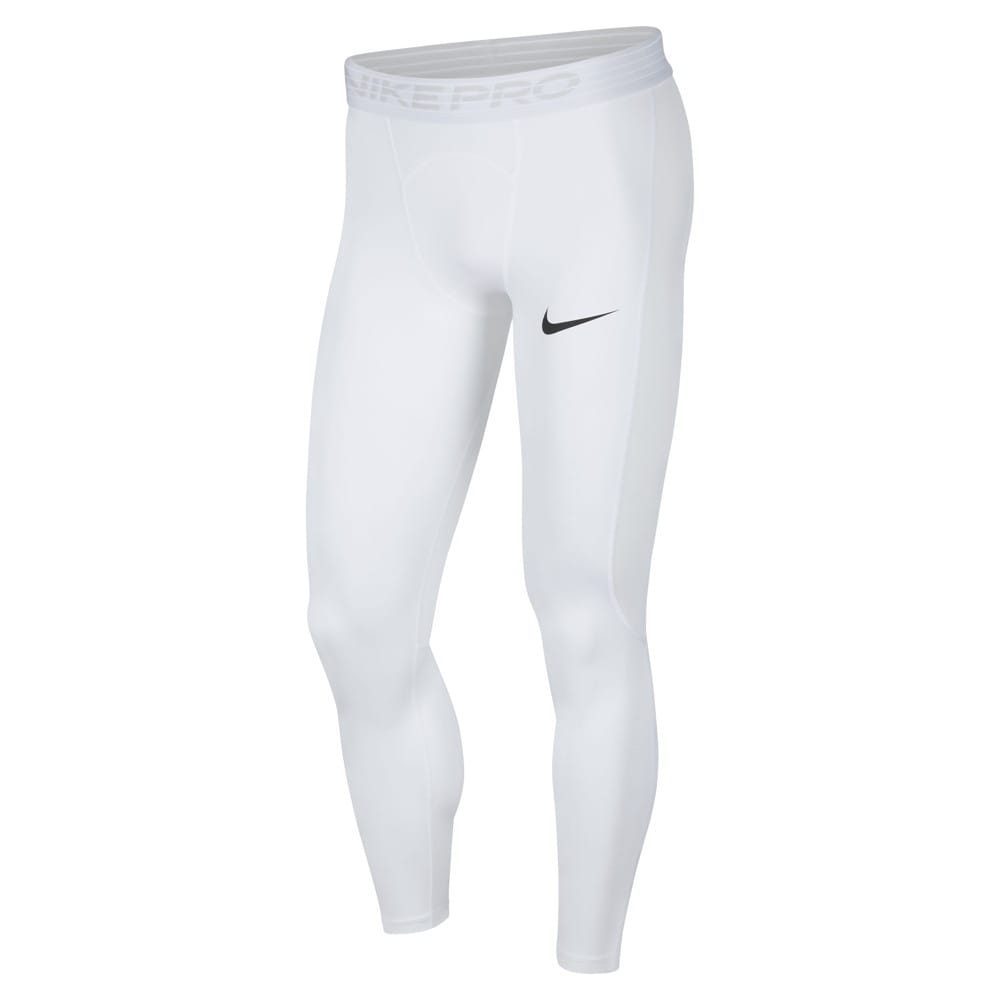 Pro Leggings | Nike Pro Men's White Tights | SportStop