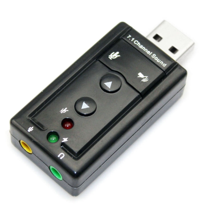 Channel USB 2.0 External 3D Virtual Card Adapter (Blac