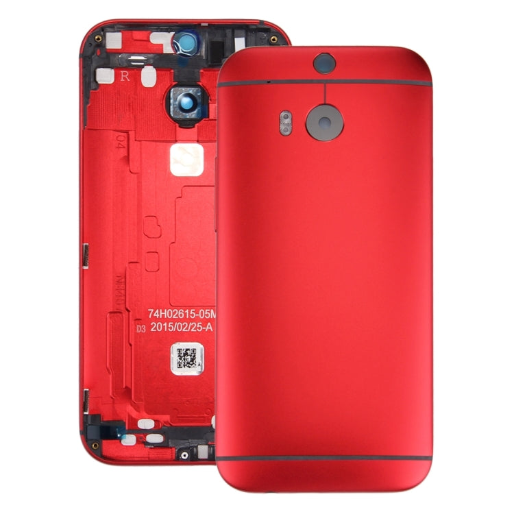 Back Cover For HTC One (Red)