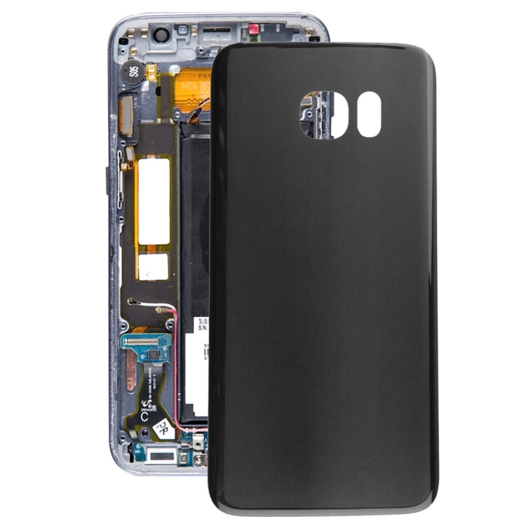 Estrecho cocodrilo Humedal Tapa Trasera de Batería para Samsung Galaxy S7 Edge / G935 (Negro)