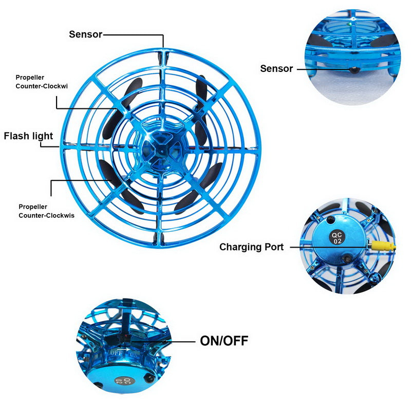 ufo toy motion sensor