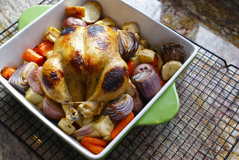 Lemon Curd Roasted Chicken