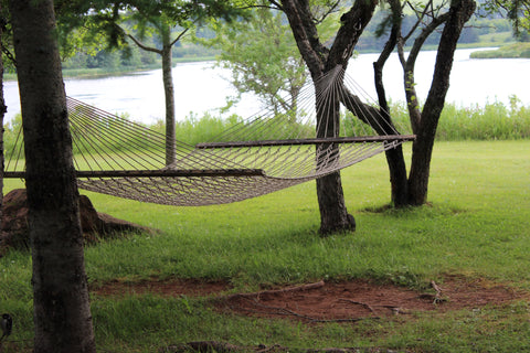 Gardens of Hope Prince Edward Island Summer hammock 