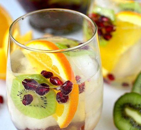 Champagne Sangria Punch, Posh Style Recipe