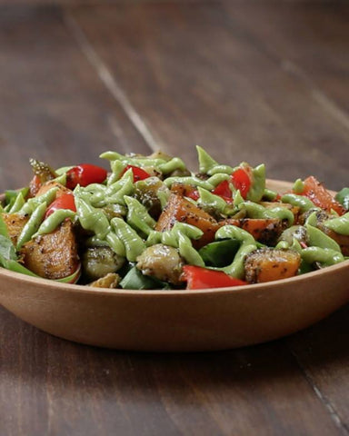 Roasted Veggie Salad, Posh Style Recipe