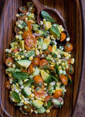 Fresh Corn Salad, Posh Style Recipe