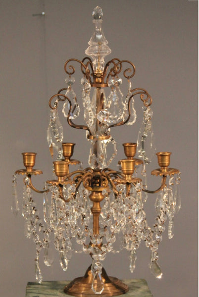 Chandelier girandole table 6arm