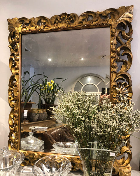 Baroque style mirror 1800’s