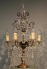 Chandelier girandole table 6arm electric