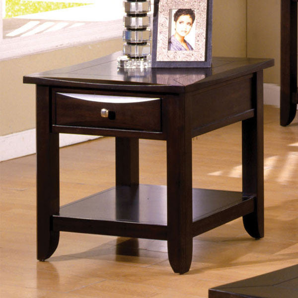 Baldwin Classic Style Espresso Finish End Table