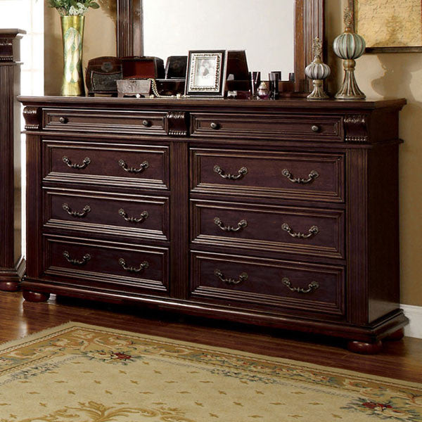 Esperia English Style Brown Cherry Bedroom Dresser