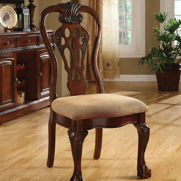 Georgetown English Style Cherry Finish Formal Style Dining Chair